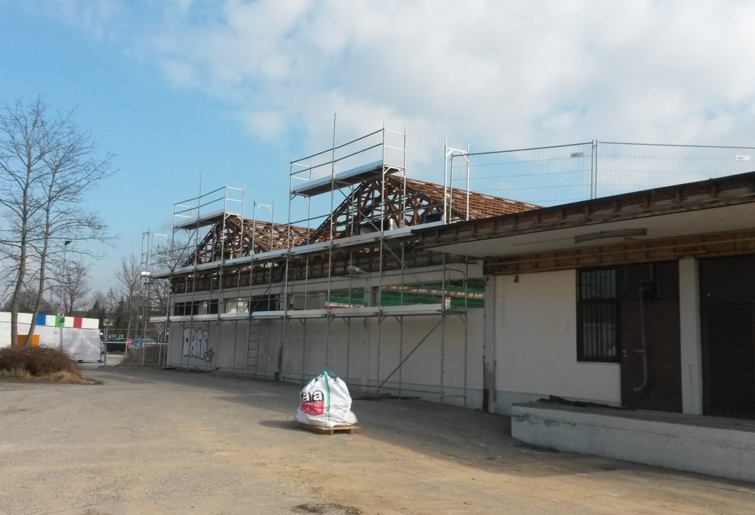 Abbruch Supermarkt, Altötting