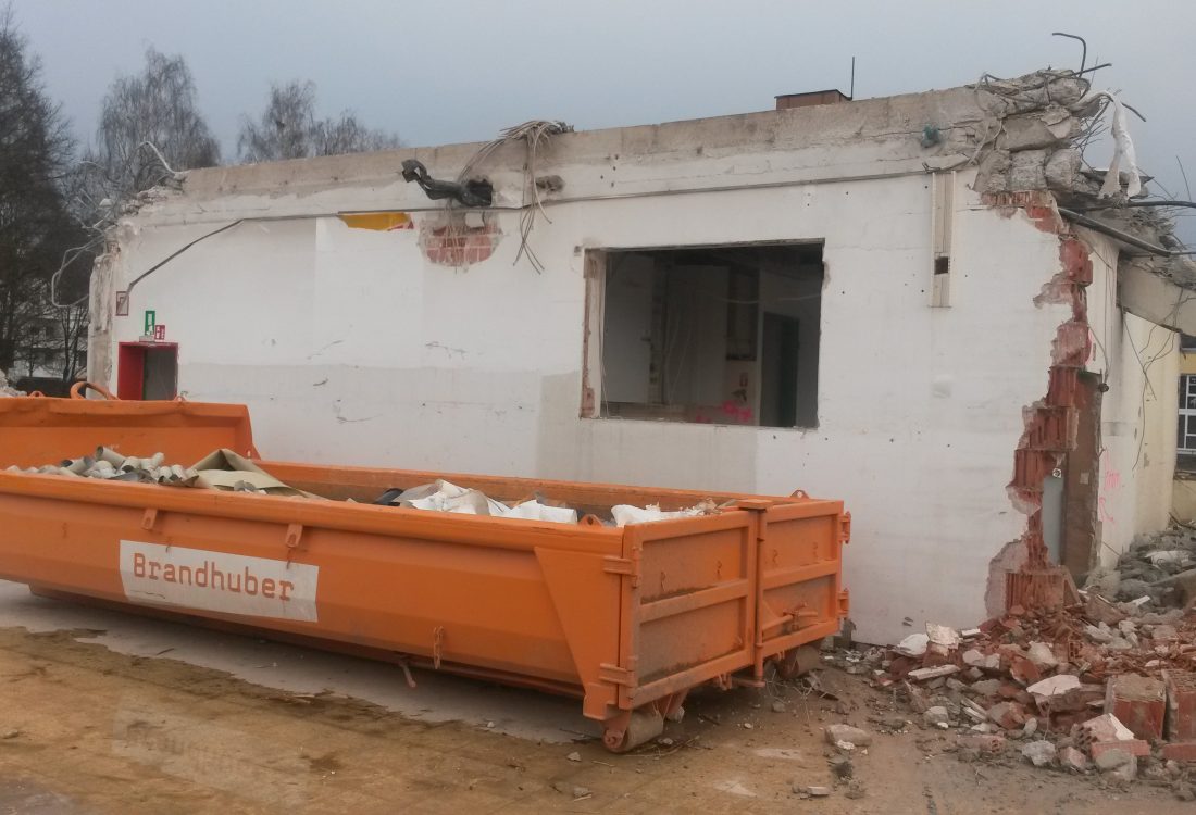 Abbruch Supermarkt, Altötting