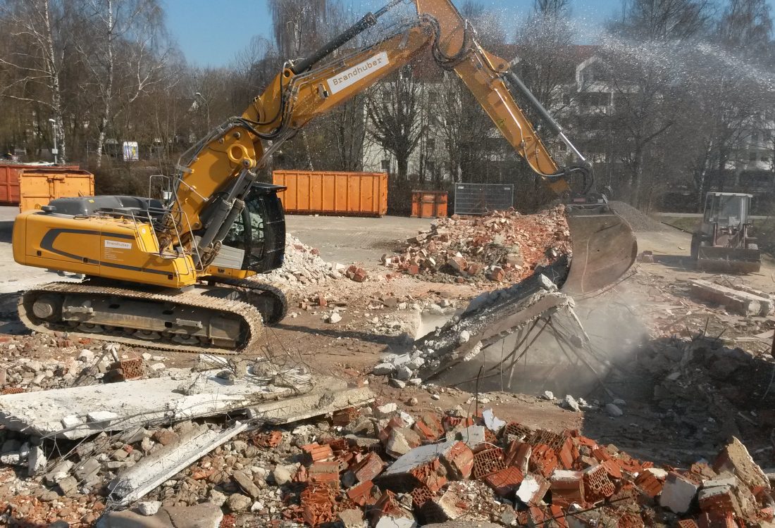 Abbruch Supermarkt, Altötting