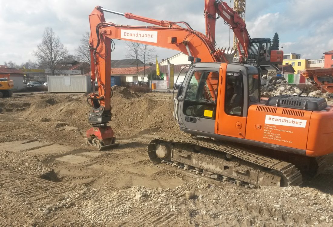 Abbruch Supermarkt, Altötting