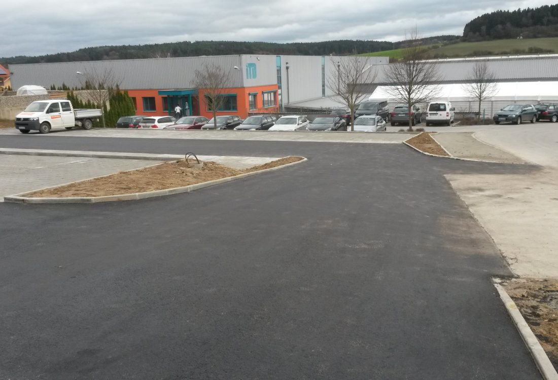 Neubau Parkplatz, Johanniskrichen
