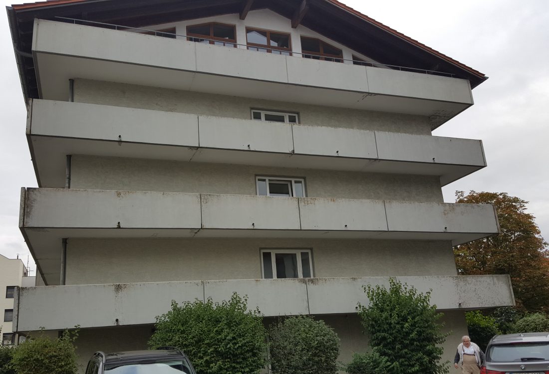 Abbruch Pflegeheim aus Stahlbeton, Bad Griesbach