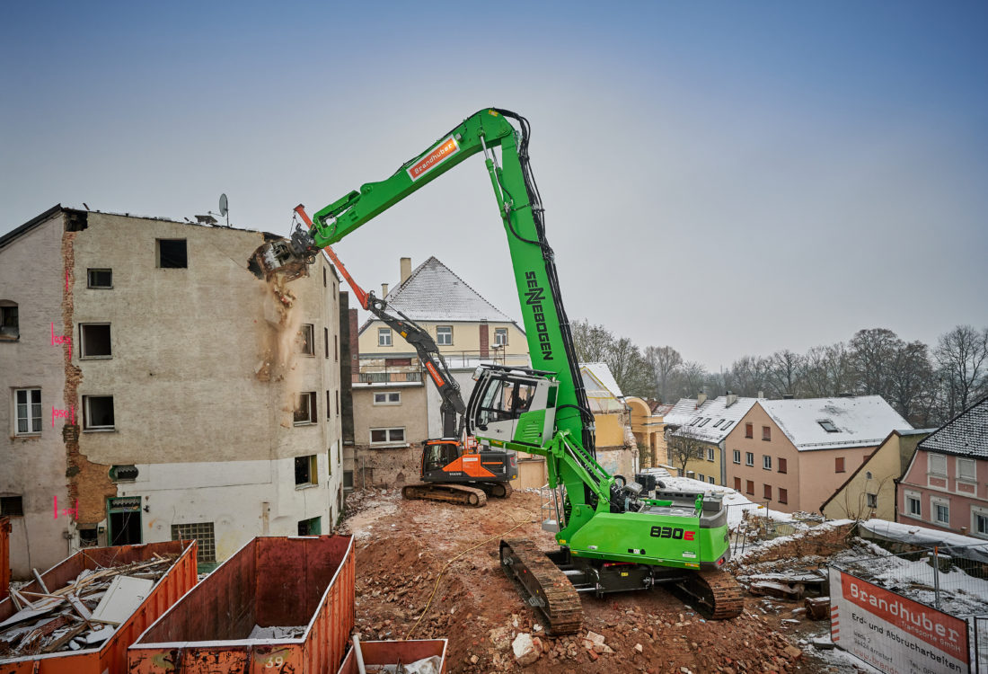 Abbruch Gebäude Pfarrplatz Straubing