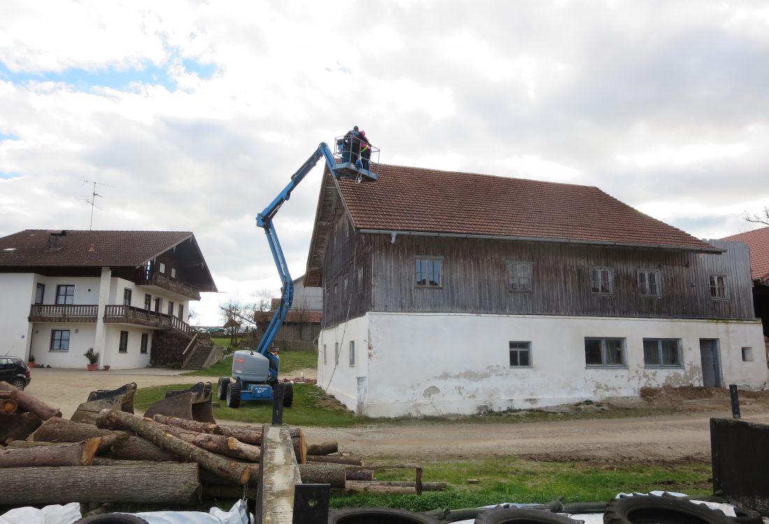 Abbruch landw. Gebäude, Arnstorf