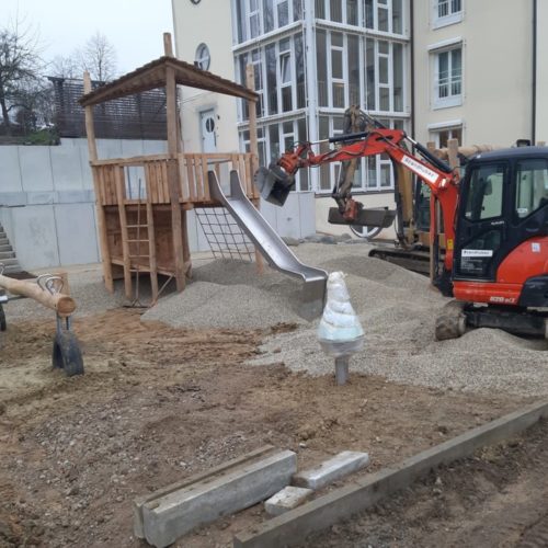 Erdarbeiten KITA Arnstorf