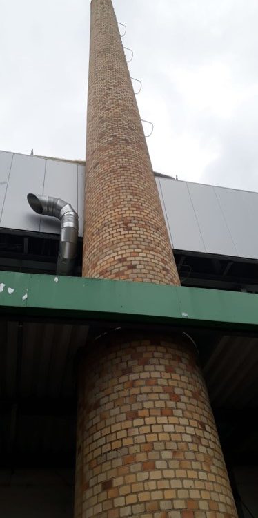 Abbruch Kamin in Dingolfing Höhe: 30m